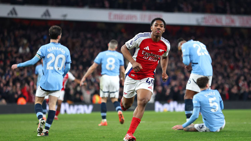 พรีเมียร์ลีกอังกฤษ : อาร์เซน่อล VS แมนเชสเตอร์ ซิตี้